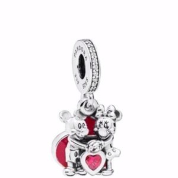 PANDORA - Disney, Minnie & Mickey With Love Dangle - Picture 3 of 4